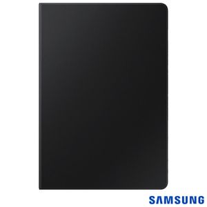 Capa Book Cover Slim para Tab S7 de Plástico Preta - Samsung -  EF-BT630PBEGWW