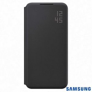 Capa para Galaxy S22+ Led View Preta - Samsung -  EF-NS906PBEGWW