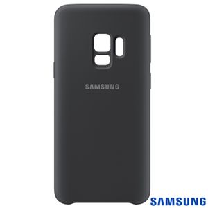 Capa para Galaxy S9 Silicone Cover Preta - Samsung - EF-PG960TBEGBR