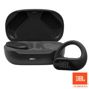 Fone de Ouvido sem Fio JBL Endurance Peak II Intra-auricular Preto - JBLENDURPEAKIIBLK