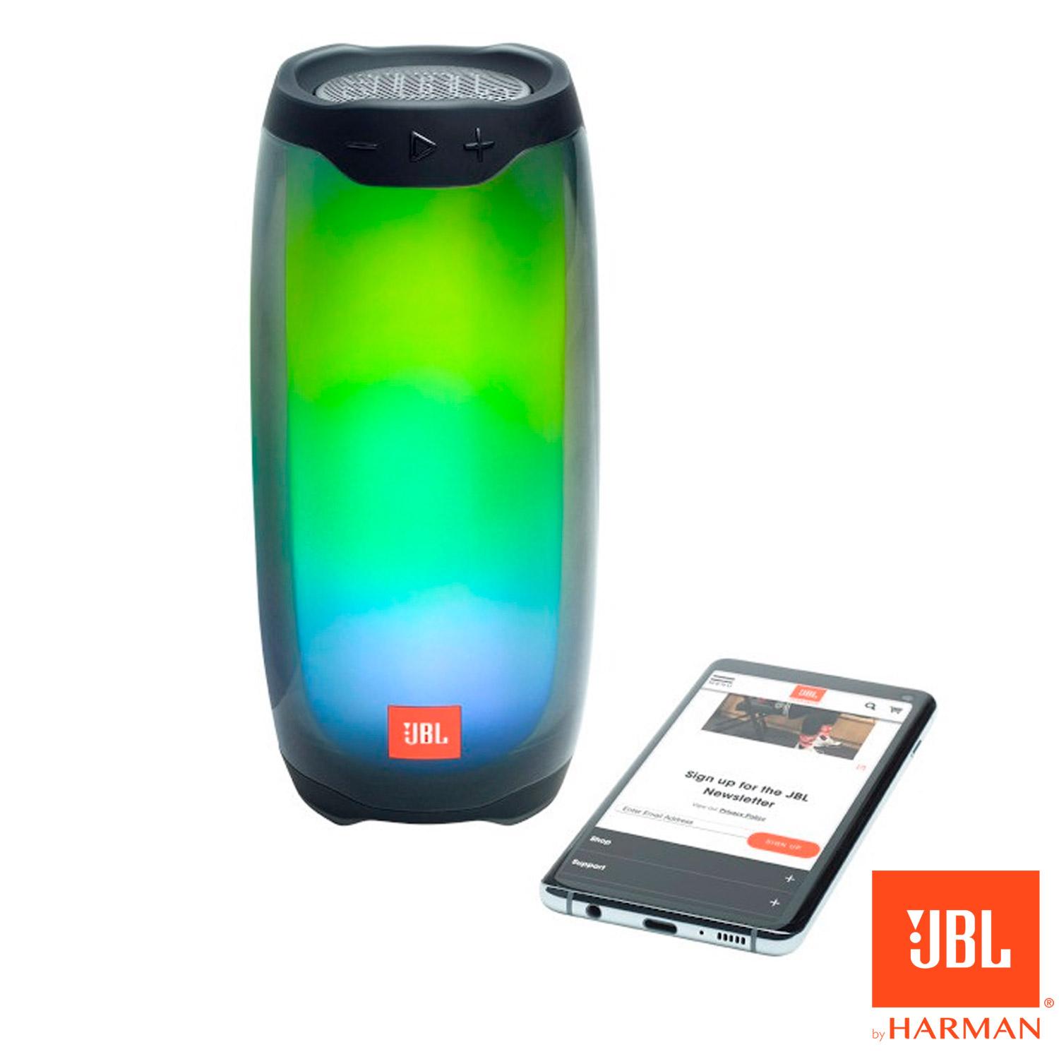 Caixa de Som JBL PULSE 4 BLUETOOTH PRETO