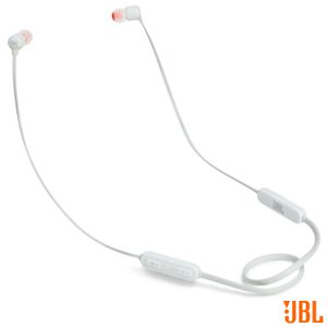 Fone de Ouvido sem Fio JBL Intra-Auricular Branco - JBLT110BTWHT