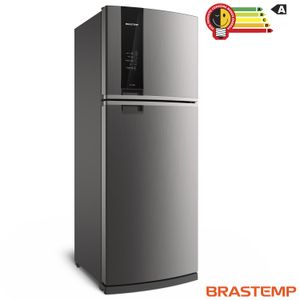 Refrigerador Brastemp Frost Free Duplex 462 Litros Inox com Turbo Control