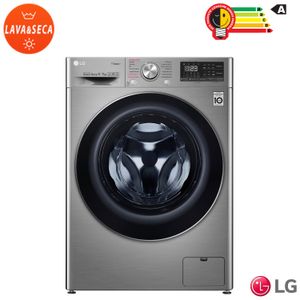 Lava e Seca Smart LG VC4 11kg Aço Escovado com Inteligência Artificial AIDD - CV5011TS4