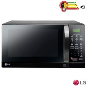 Micro-ondas de Mesa LG EasyClean com 30 Litros de Capacidade e Grill Preto - MH7097AR