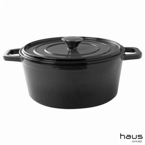Caçarola em Ferro Fundido Esmaltado com 24 cm Sauté 57502/151 - Brinox