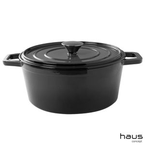Caçarola em Ferro Fundido Esmaltado com 26 cm Sauté 57502/152 - Brinox