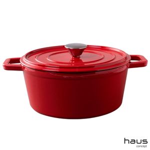 Caçarola em Ferro Fundido Esmaltado com 26 cm Sauté 57503/152 - Brinox
