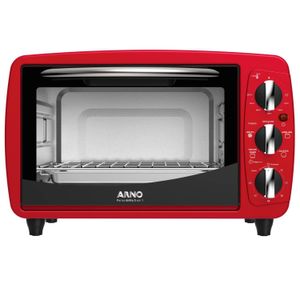 Forno Elétrico de Mesa Airfry 5 em 1 Arno Vermelho com Capacidade de 20 Litros - FOR3