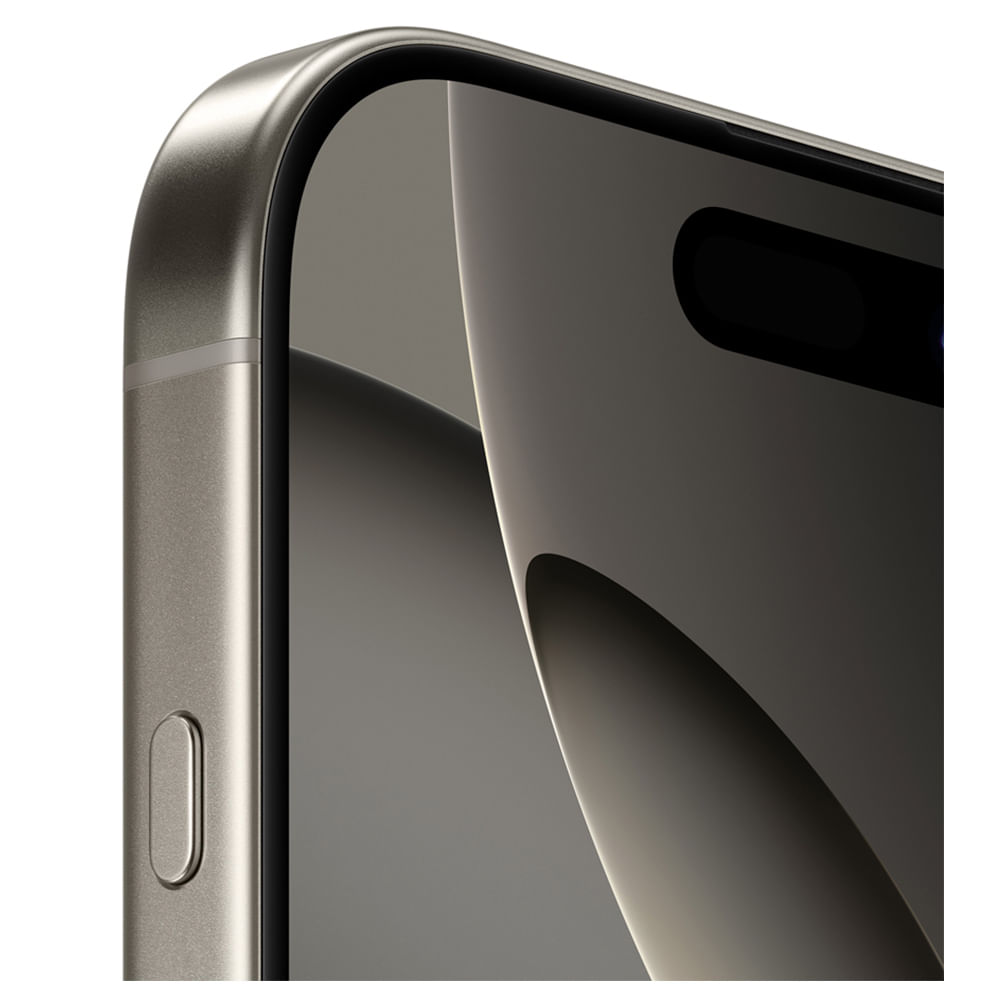 iPhone 16 Pro Apple (128GB) Titânio Natural, Tela de 6,3