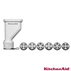 Modelador de Massa KitchenAid Set Pasta Press em Aço Inox Branco - KI301CXONA