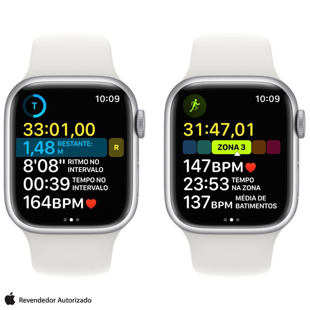 Apple Watch Series 8 GPS - Caixa Meia-noite de alumínio
