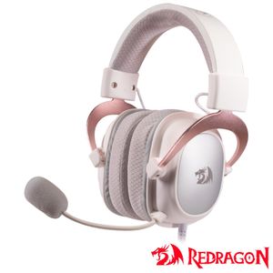 Fone de Ouvido Gamer Redragon Hero Headset Branco - H530-W