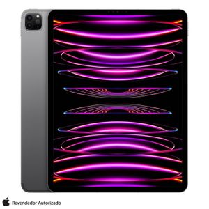 iPad Pro (6ª geração) Apple M2 (12,9", Wi-Fi + Cellular, 256GB) - Cinza-espacial