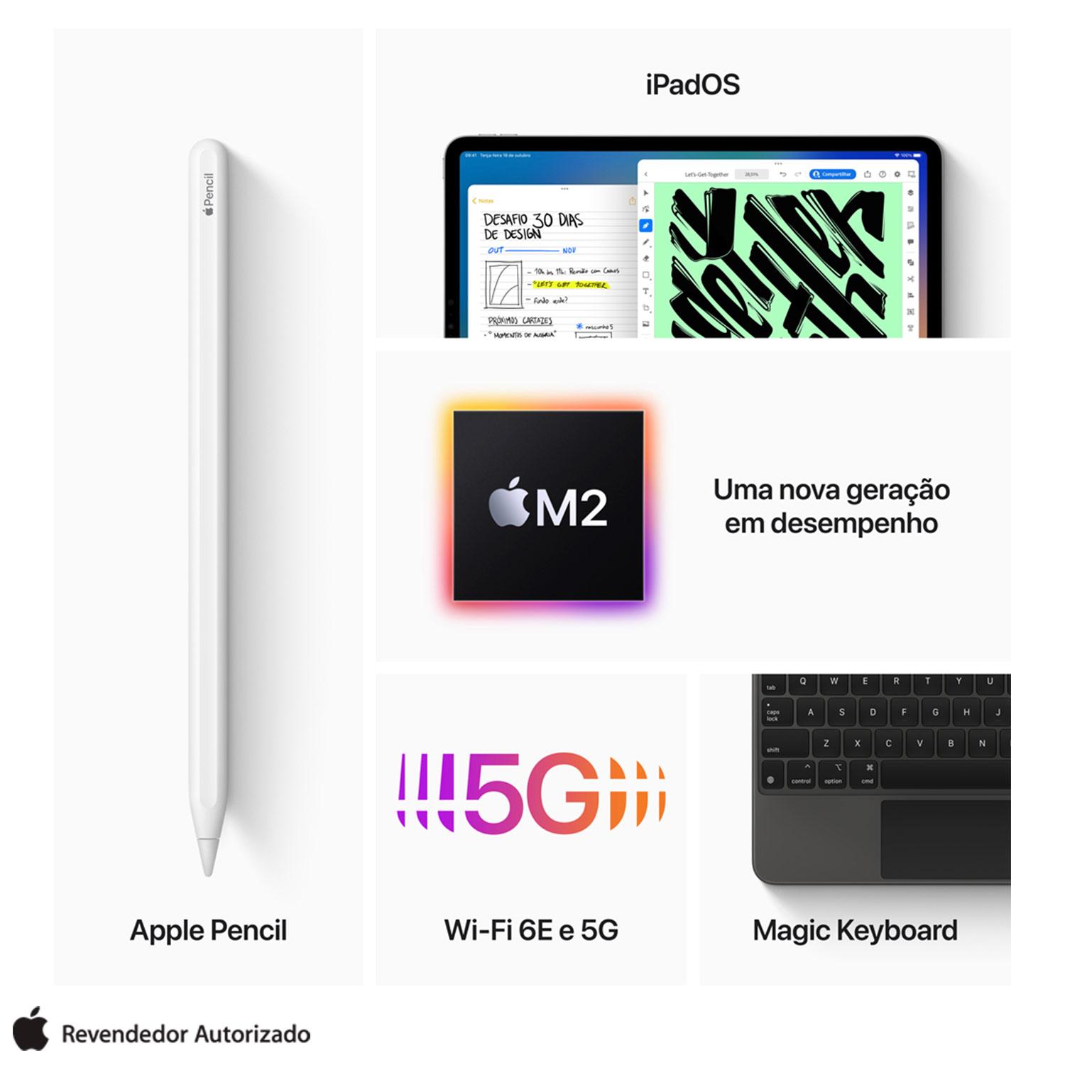 iPad Pro (4ª geração) Apple M2 (11 iPad Pro (4ª geração) Apple M2 (11
