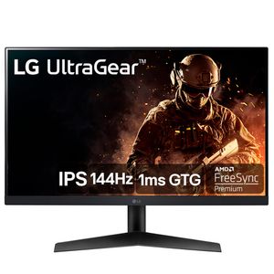 Monitor Gamer LG 24" UltraGear LED IPS com 144Hz e 1ms - 24GN60R