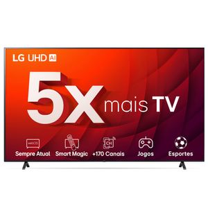 Smart TV LG LCD 65" Polegadas 65UR8750PSA UHD ThinQ AI HDR Bluetooth Alexa Google Assistente Airplay