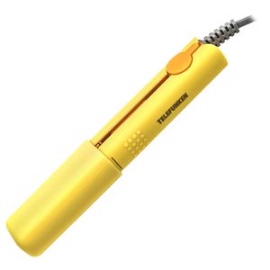 Prancha Telefunken com Placas em Cerâmica, Anti-Frizz Amarela - TFCP600