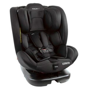 Cadeira Evolutty Isofix com Giro 360º 0 meses a 36 kg Preto - Cosco