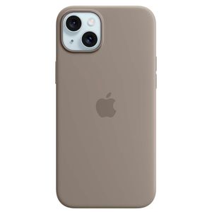 Capa iPhone 15 Plus de Silicone com MagSafe Argila - Apple - MT133ZMA