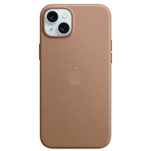 Capa para iPhone 15 Plus de Tecido FineWoven com MagSafe Cinza-castanho - Apple - MT473ZM/A