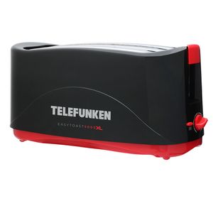 Torradeira Elétrica Telefunken com 7 Níveis de Potência Preto - EASYT500