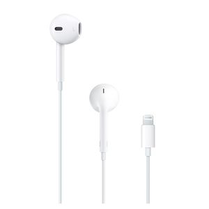 Fone de Ouvido Apple EarPods Intra-Auricular com Conector Lightning Branco - MWTY3BZ/A