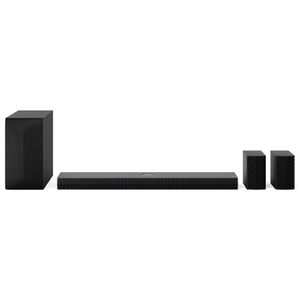 Home Theater SoundBar LG com Dolby Atmos, 5.1.1 Canais, DTS X, Caixas Traseiras, AI Sound Pro e 500W RMS - S70TR