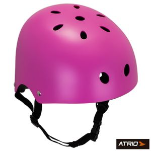 Capacete Esportivo Coquinho Tam. M Regulável com 11 Entradas de Ventilação Rosa Atrio - ES190