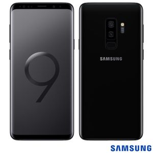 Samsung Galaxy S9+ Preto, com Tela de 6,2?, 4G, 128 GB e Câmera Dupla 12MP+12MP - SGG965