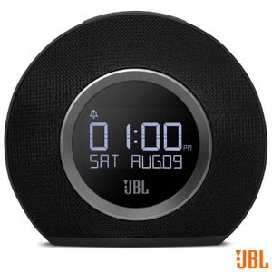 Rádio Relógio JBL com USB, Bluetooth, FM e Despertador Multissensorial com Luz de LED - JBL Horizon