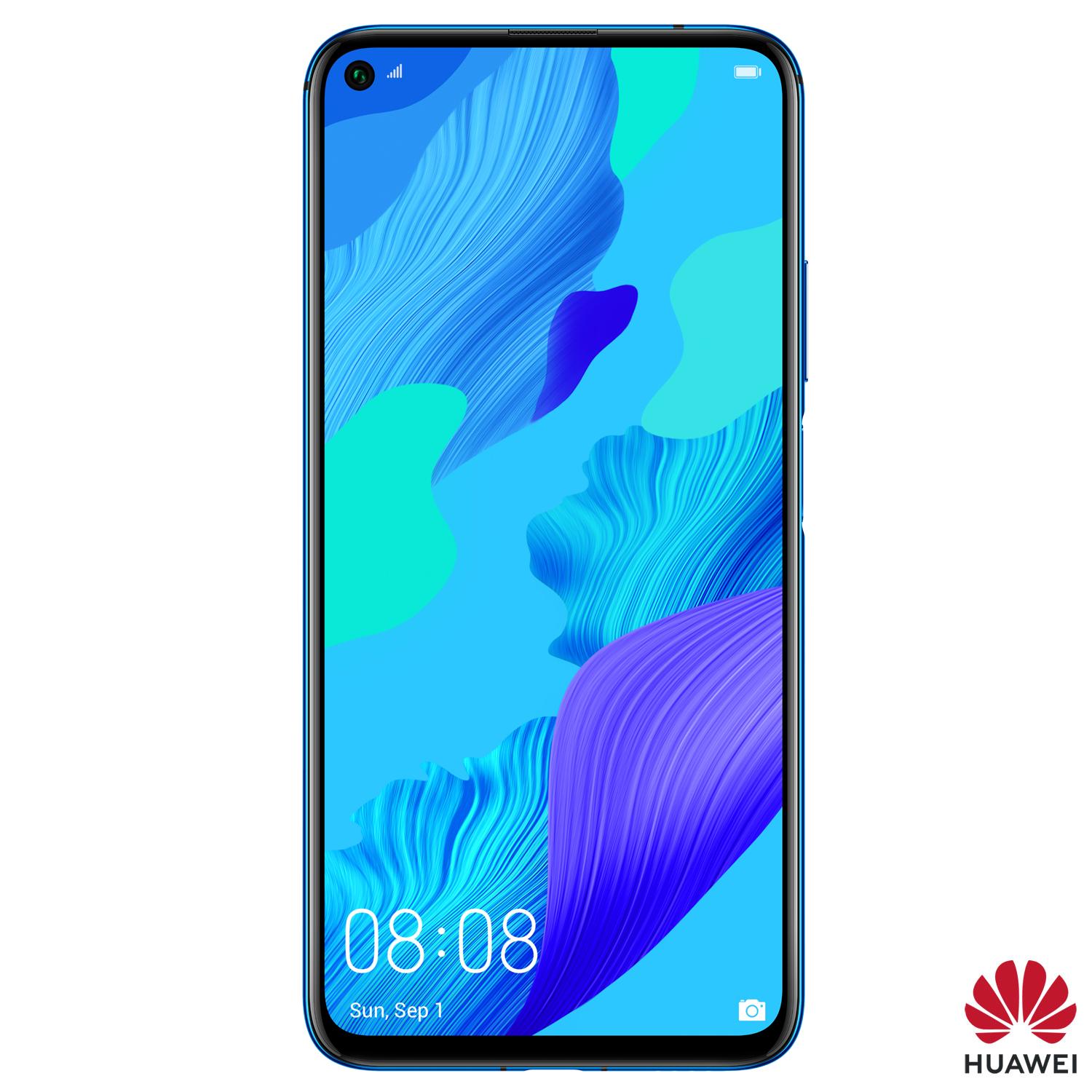 Huawei Nova 5T Crush Blue, com Tela de 6,26?, 4G, 128GB e Huawei Nova 5T Crush Blue, com Tela de 6,26?, 4G, 128GB e
