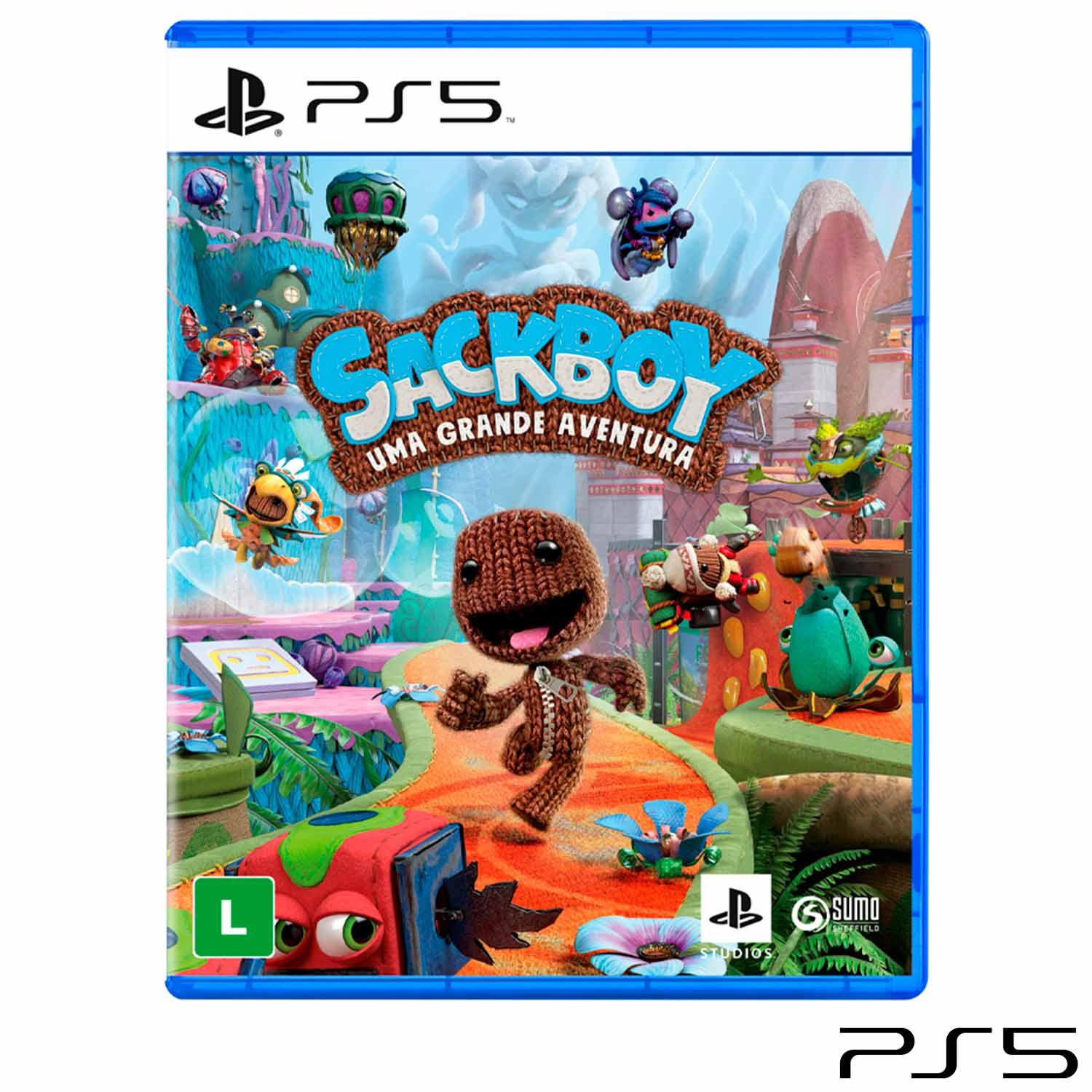 Imagem do produto SACKBOY: UMA GRANDE AVENTURA PS5 - Físico em Fast Shop