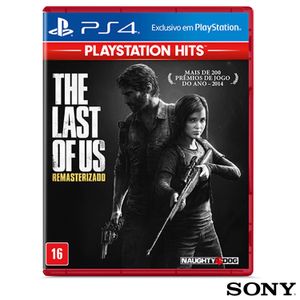 Jogo The Last of Us Remasterizado Hits para PS4