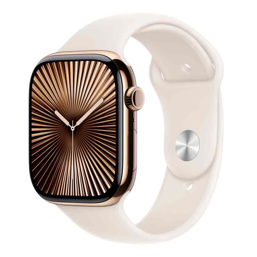 Apple Watch Series 10 (GPS + Cellular 46 mm) Caixa de Titânio