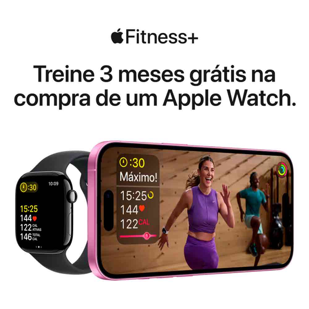 Apple Watch Series 10 (GPS + Cellular 46 mm) Caixa de Titânio