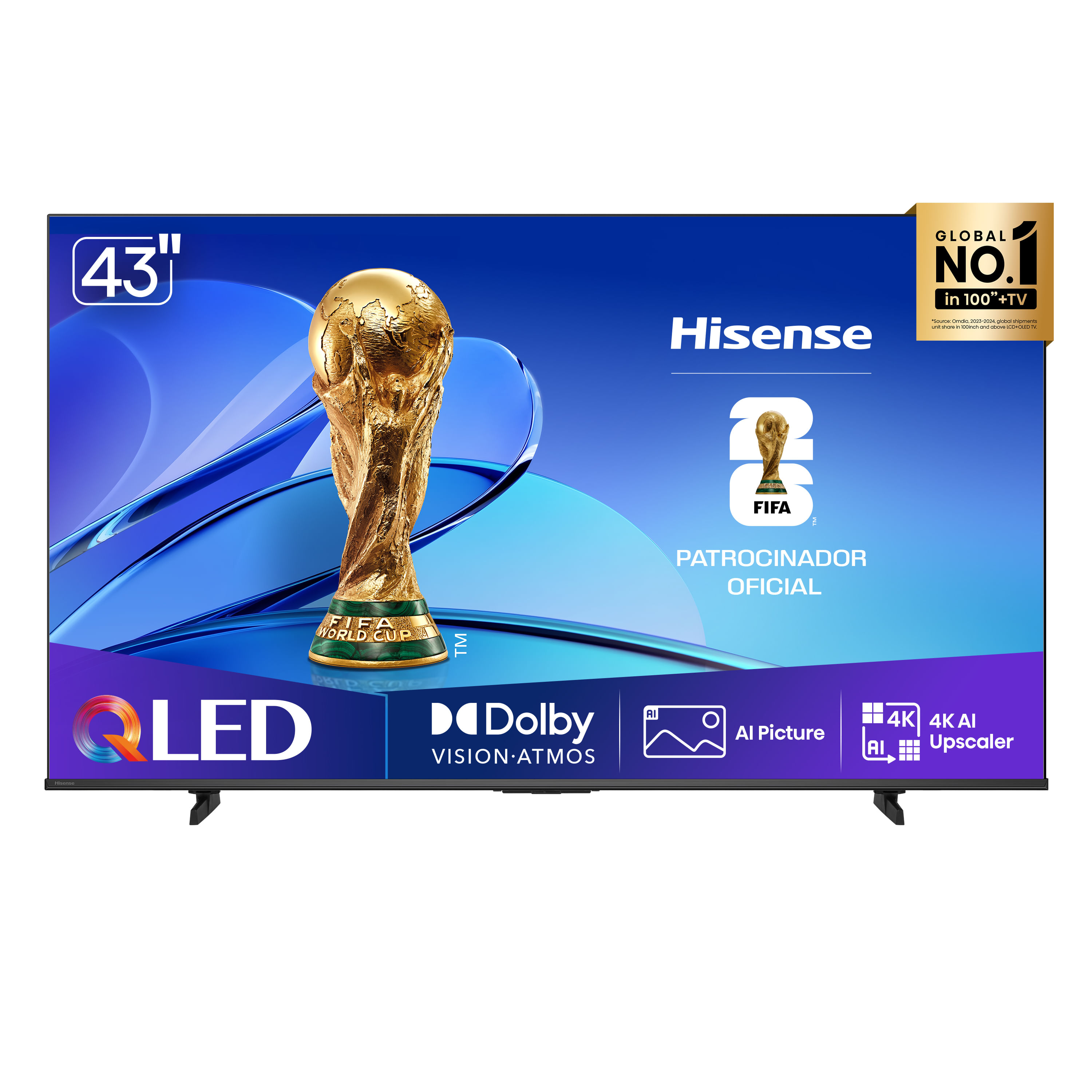 Smart TV Hisense QLED 4K 43