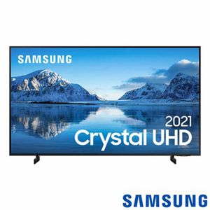 Samsung Smart TV Crystal UHD 4K 55´´ Polegadas, Slim, Tela sem Limites, Visual Livre de Cabos, Alexa e Wi-Fi - 55AU