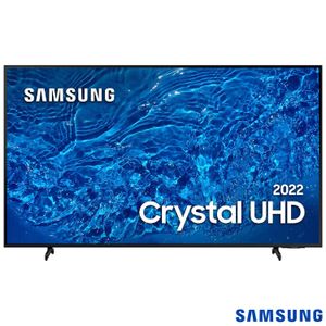 Smart TV Samsung Crystal UHD 4K 55" Polegadas com Tela sem Limites, Alexa Built In e Wi-Fi - 55BU8000