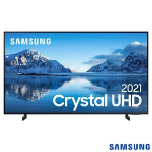 Samsung Smart TV Crystal UHD 4K 65" Polegadas, Slim, Tela sem Limites, Visual Livre de Cabos, Alexa e Wi-Fi - 65AU8