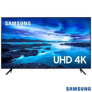 Samsung Smart TV UHD 4K 70" Polegadas com Processador Crystal 4K, Controle Único, Alexa Built in e Wi-Fi - 70AU7700