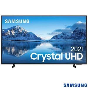 Samsung Smart TV Crystal UHD 4K 75" Polegadas, Tela sem Limites, Visual Livre de Cabos, Alexa e Wi-Fi - 75AU8000