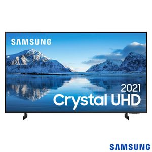 Samsung Smart TV Crystal UHD 4K 85" Polegadas, Tela sem Limites, Visual Livre de Cabos, Alexa e Wi-Fi - 85AU8000