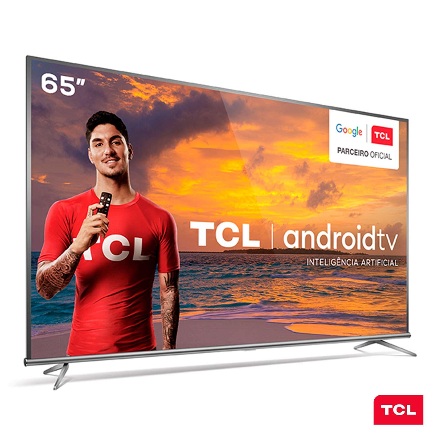 Smart TV 4K TCL LED 65? com Controle por Comando de Voz Smart TV 4K TCL LED 65? com Controle por Comando de Voz