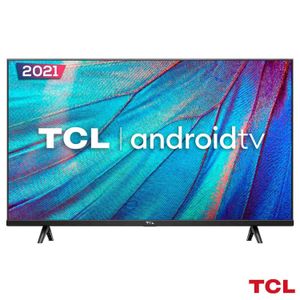 Smart TV TCL LED HD 32" Android TV com Google Assistant, Borda Slim e Wi-Fi - 32S615