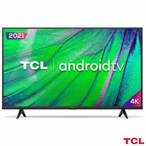 Smart TV TCL LED 4K UHD HDR 43" Android TV com Comando por controle de Voz, Google Assistant e Wi-Fi - 43P615