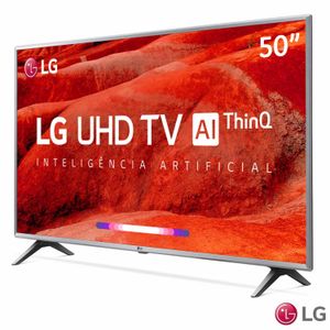 Smart TV 4K LG LED 50?, Ultra Surround Sound, TV WebOS 4.5, Upscaler 4K, HDR Ativo e Wi-Fi - 50UM7500PSB