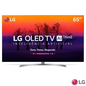 Smart TV 4K LG OLED 65? Ultra HD com Controle Smart Magic, WebOS 4,0, Dolby Atmos® e Wi-Fi - OLED65B8SSC