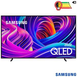 Smart TV 4K Samsung QLED 50" Polegadas com Processador Quantum Lite, Controle Remoto SolarCell e Wi-Fi - 50Q60B