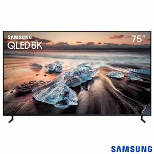 Smart TV 8K Samsung QLED 75" IA Upscaling, Direct Full Array e Wi-Fi - QN75Q900RBGXZD